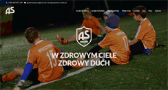 Desktop Screenshot of akademia-sportu.pl